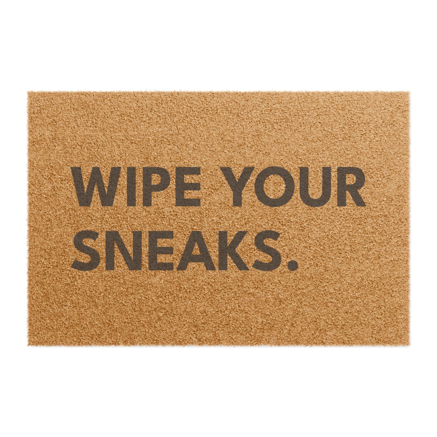 Wipe Your Sneaks Doormat, Humorous Welcome Mat, Home Decor, Outdoor Entry Rug, Housewarming Gift, Entryway Accessories